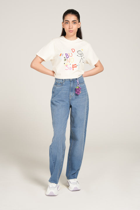 GRAPHIC CROPPED TEE