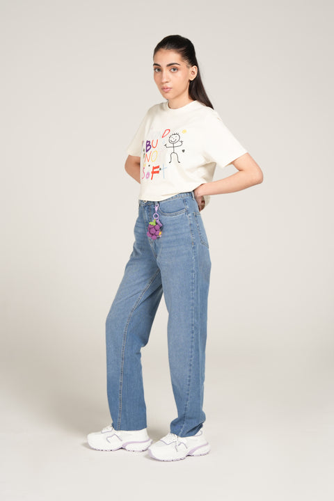 GRAPHIC CROPPED TEE