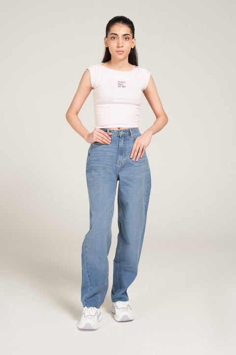 SLOGAN BABY TEE