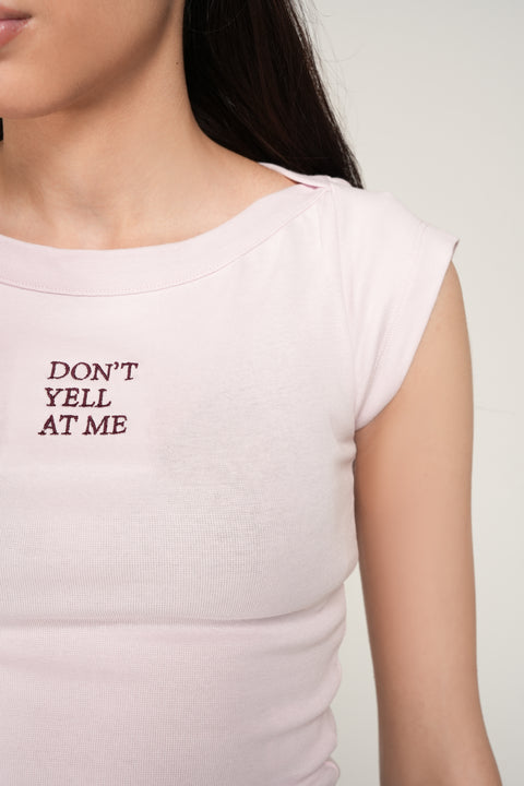 SLOGAN BABY TEE