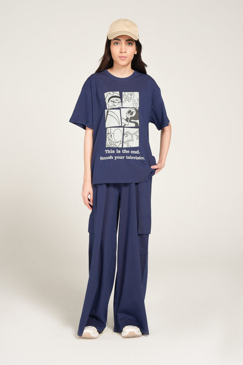 GRAPHIC OVERSIZED TEE