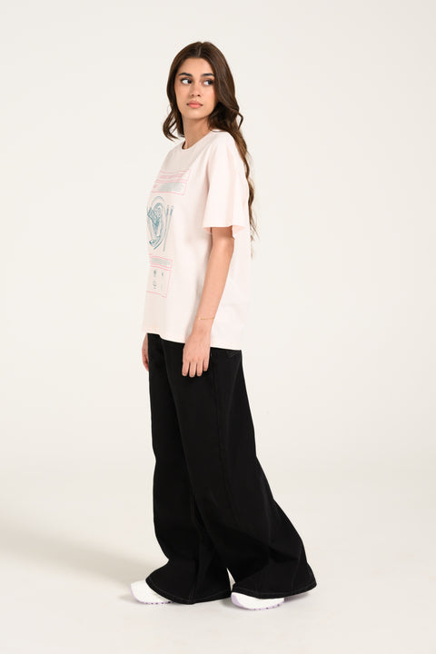 OVERSIZED PRINTED TEE