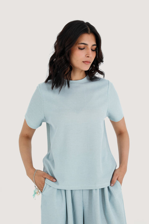 TEXTURED REGULAR TEE