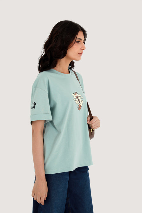 GRAPHIC OVERSIZED TEE