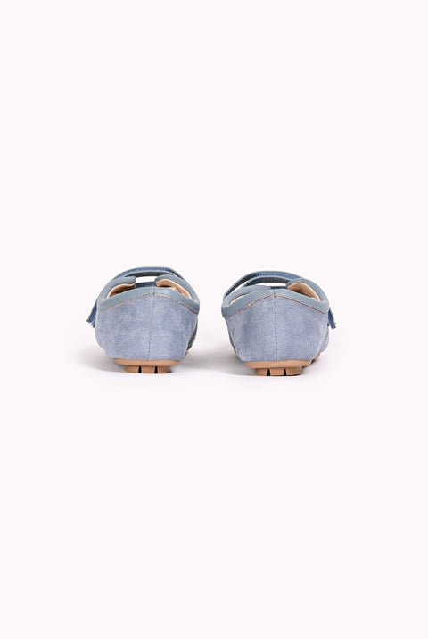 SUEDE BALLET FLATS