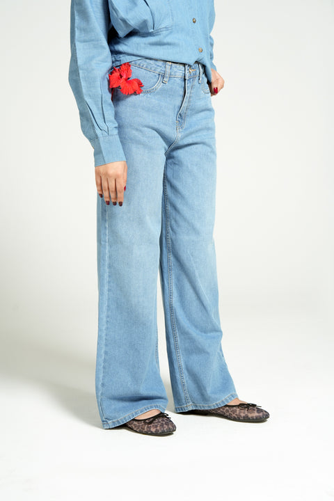 80'S WIDE LEG DENIM