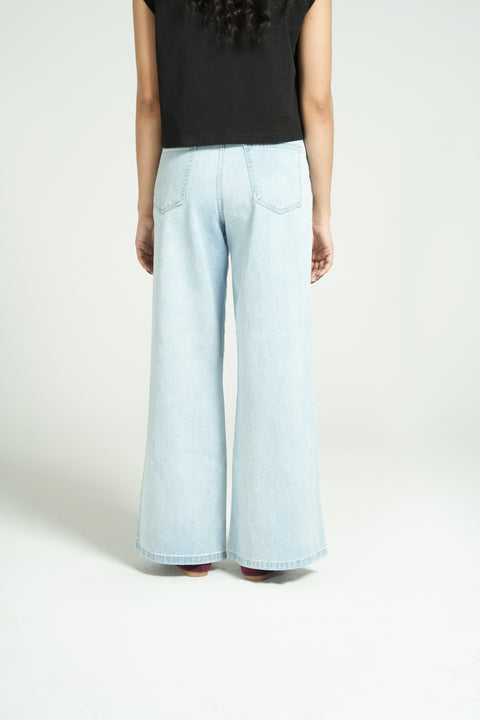 FLARED FIT DENIM