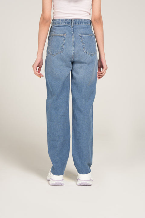 BARREL FIT DENIM