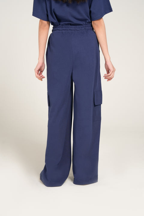 CARGO MEGA WIDE LEG TROUSERS