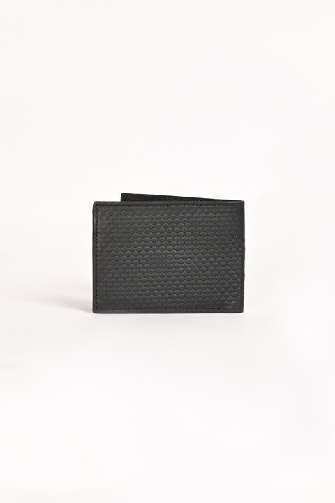 TEXTURED LEATHER WALLET