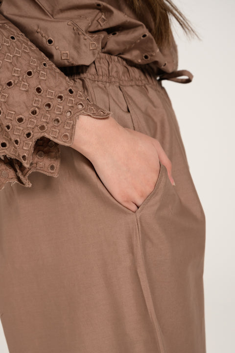 SCHIFFLI MEGA WIDE TROUSERS