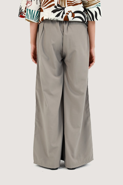 PLEATED MEGA WIDE TROUSERS