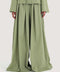 WIDE LEG PLEATED TROUSERS