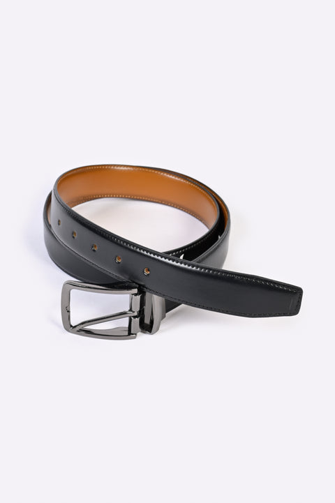 REVERSIBLE LEATHER BELT