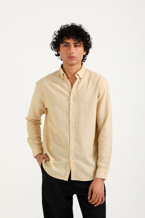 BUTTON DOWN DOBBY SHIRT