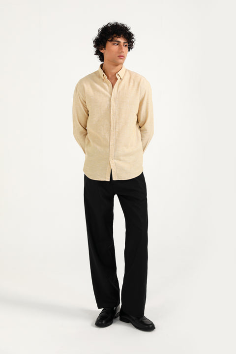 BUTTON DOWN DOBBY SHIRT