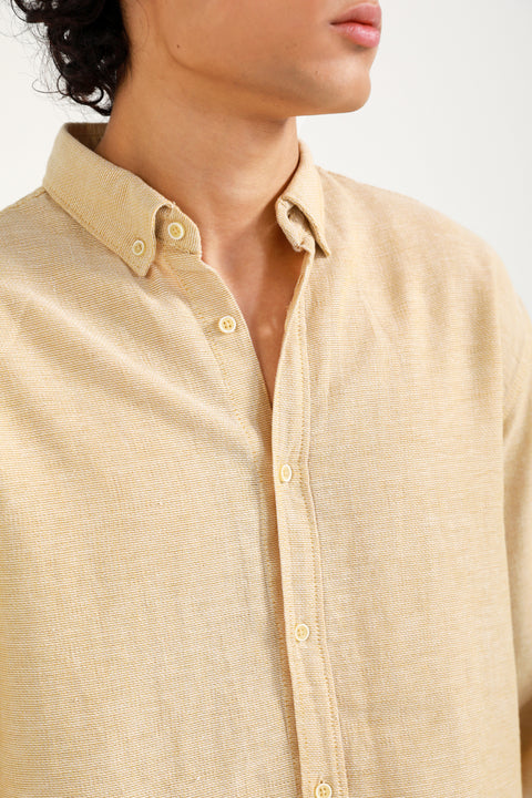 BUTTON DOWN DOBBY SHIRT