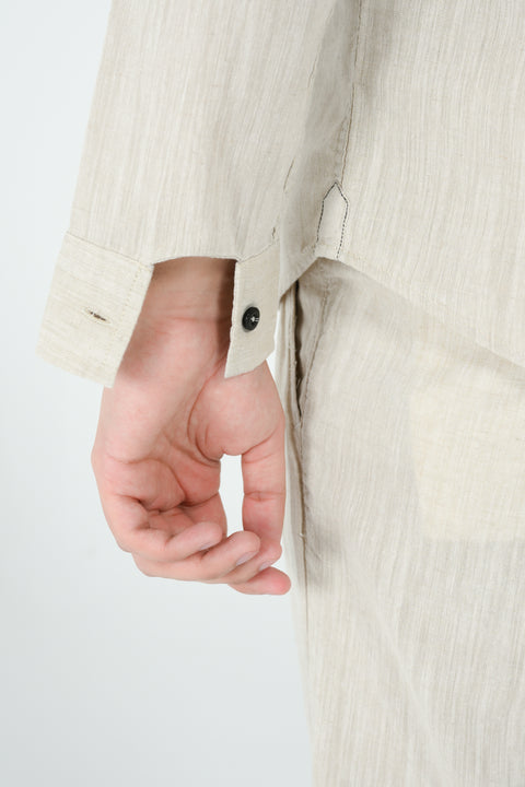 RELAXED FIT LINEN SHIRT
