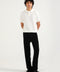 TEXTURED KNITTED POLO
