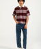 RELAXED FIT STRIPED POLO