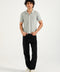 TEXTURED KNITTED POLO