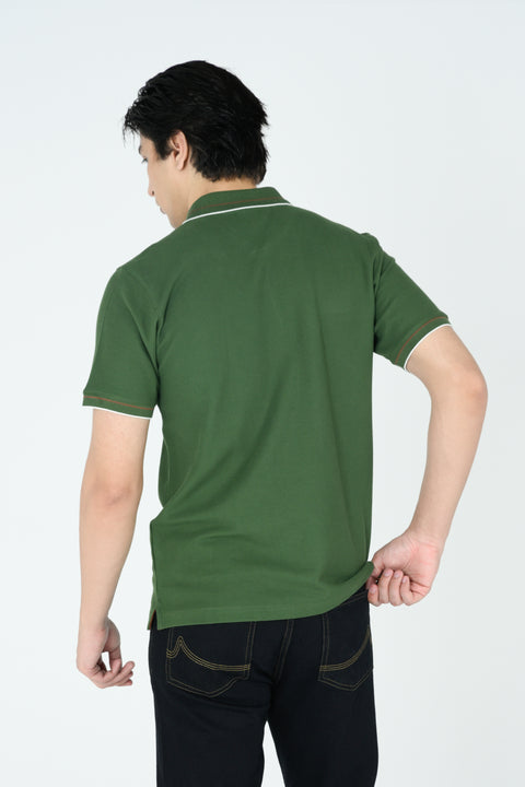 TEXTURED TIPPING POLO
