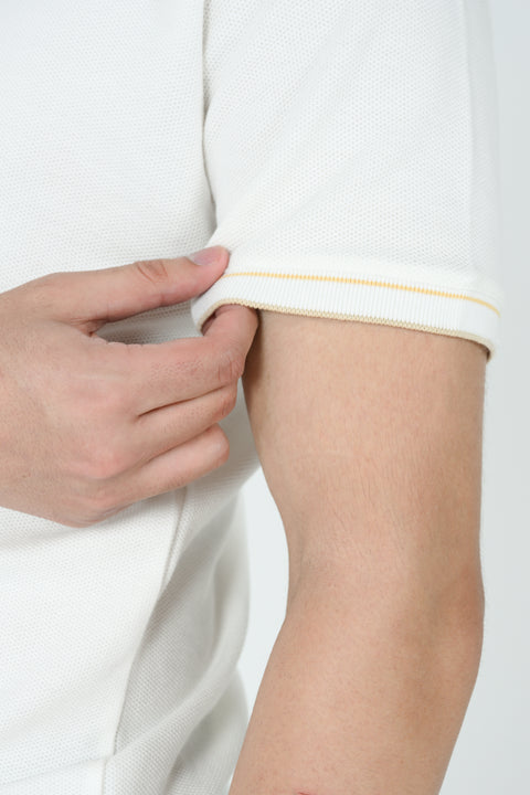 TEXTURED TIPPING POLO