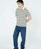 RELAXED FIT STRIPED POLO
