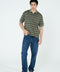 RELAXED FIT STRIPED POLO