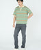RELAXED FIT PRINTED POLO