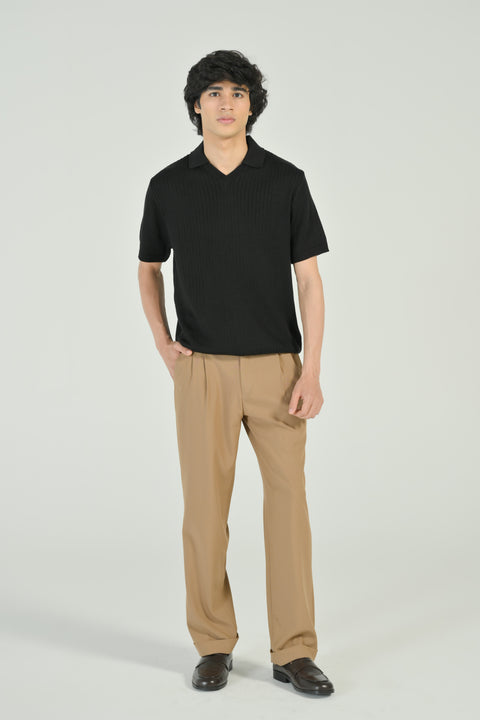 JOHNNY COLLAR KNITTED POLO