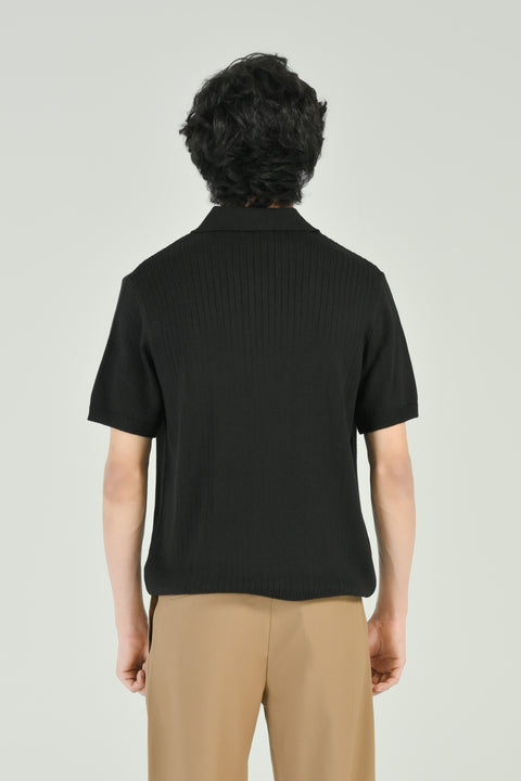 JOHNNY COLLAR KNITTED POLO