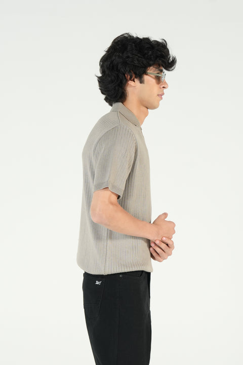 JOHNNY COLLAR KNITTED POLO