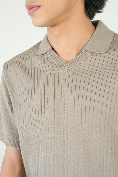 JOHNNY COLLAR KNITTED POLO