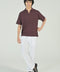 RELAXED FIT TEXTURED POLO