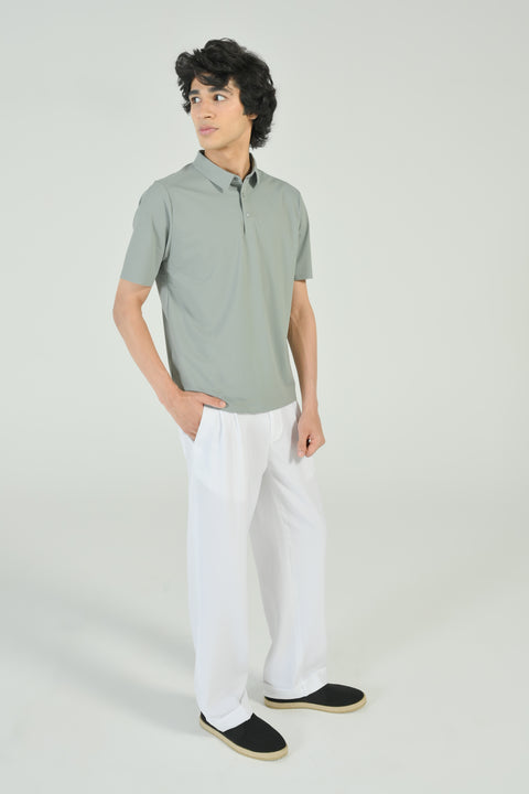 TEXTURED SUPER SOFT BONDED POLO