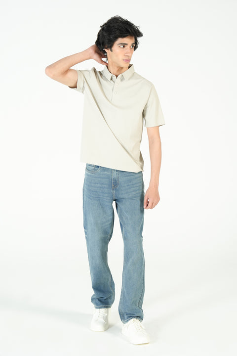 TEXTURED SUPER SOFT BONDED POLO