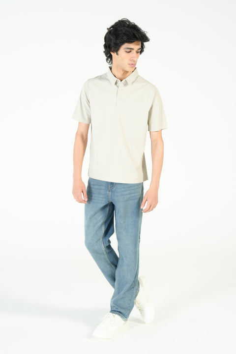 TEXTURED SUPER SOFT BONDED POLO