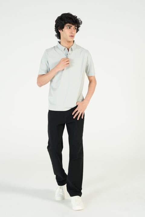 TEXTURED SUPER SOFT BONDED POLO