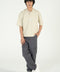 BOXY FIT ZIP EMBROIDERED POLO