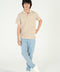 TEXTURED STRIPED POLO