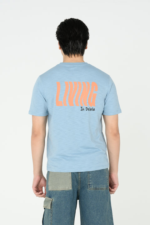 TEXTURED GRAPHIC TEE