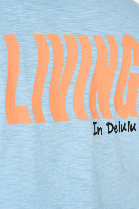 TEXTURED GRAPHIC TEE
