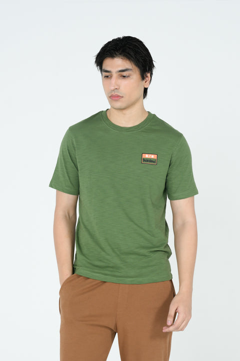 TEXTURED GRAPHIC TEE