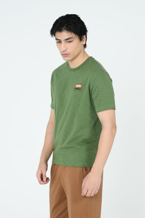 TEXTURED GRAPHIC TEE