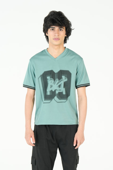 MESH GRAPHIC TEE
