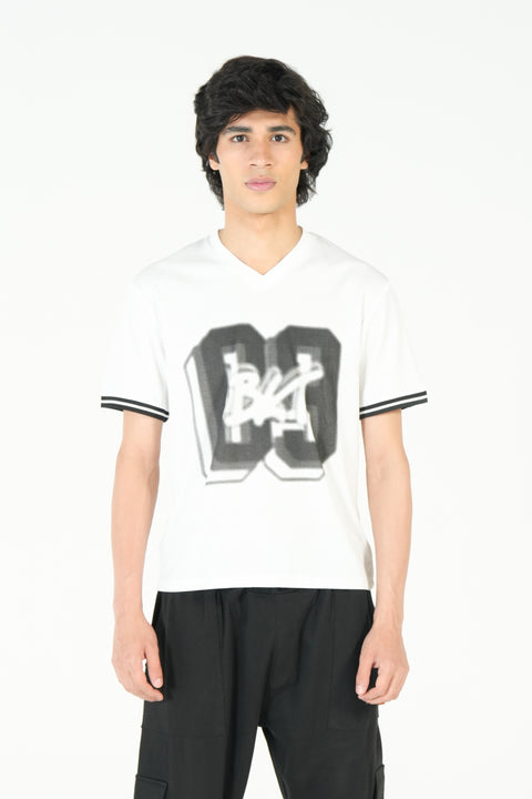 MESH GRAPHIC TEE