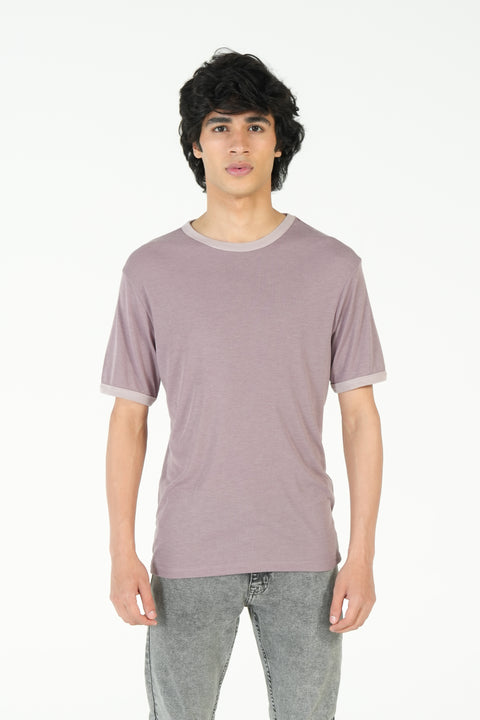 CONTRAST RIB SUPER SOFT TEE