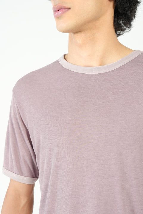 CONTRAST RIB SUPER SOFT TEE