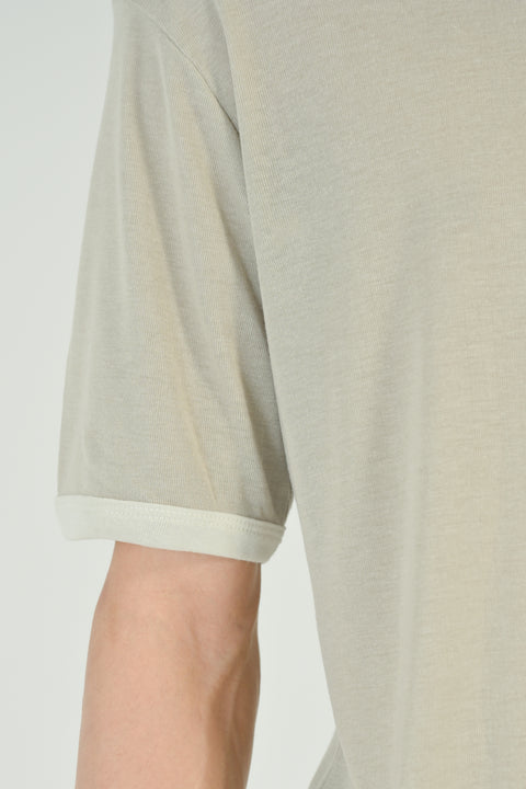 CONTRAST RIB SUPER SOFT TEE